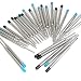 YOTINO Recambio Boligrafo 30Pcs Recambio de Bolígrafo de Metal Juegos de Bolígrafo...