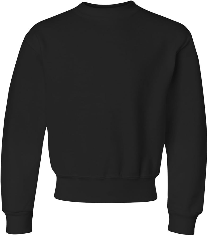 Amazon.com: Jerzees 562B Youth Nublend Crew Neck Sweatshirt - Ash