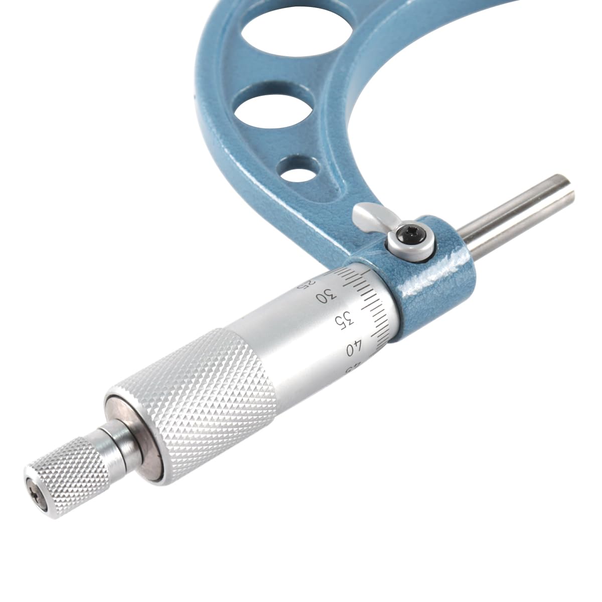 Micromètre 75-100 mm, filetage en pouces, acier au carbone, précision de 0,01 mm, instrument de mesure