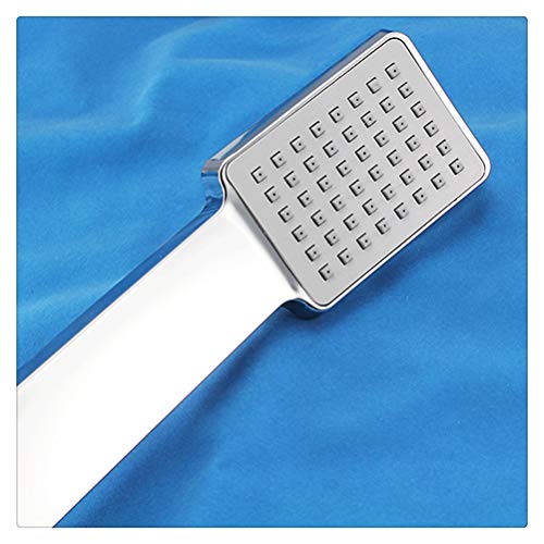 Pommeau de douche carré jet réglable ABS durable installation facile salle de bain - 4
