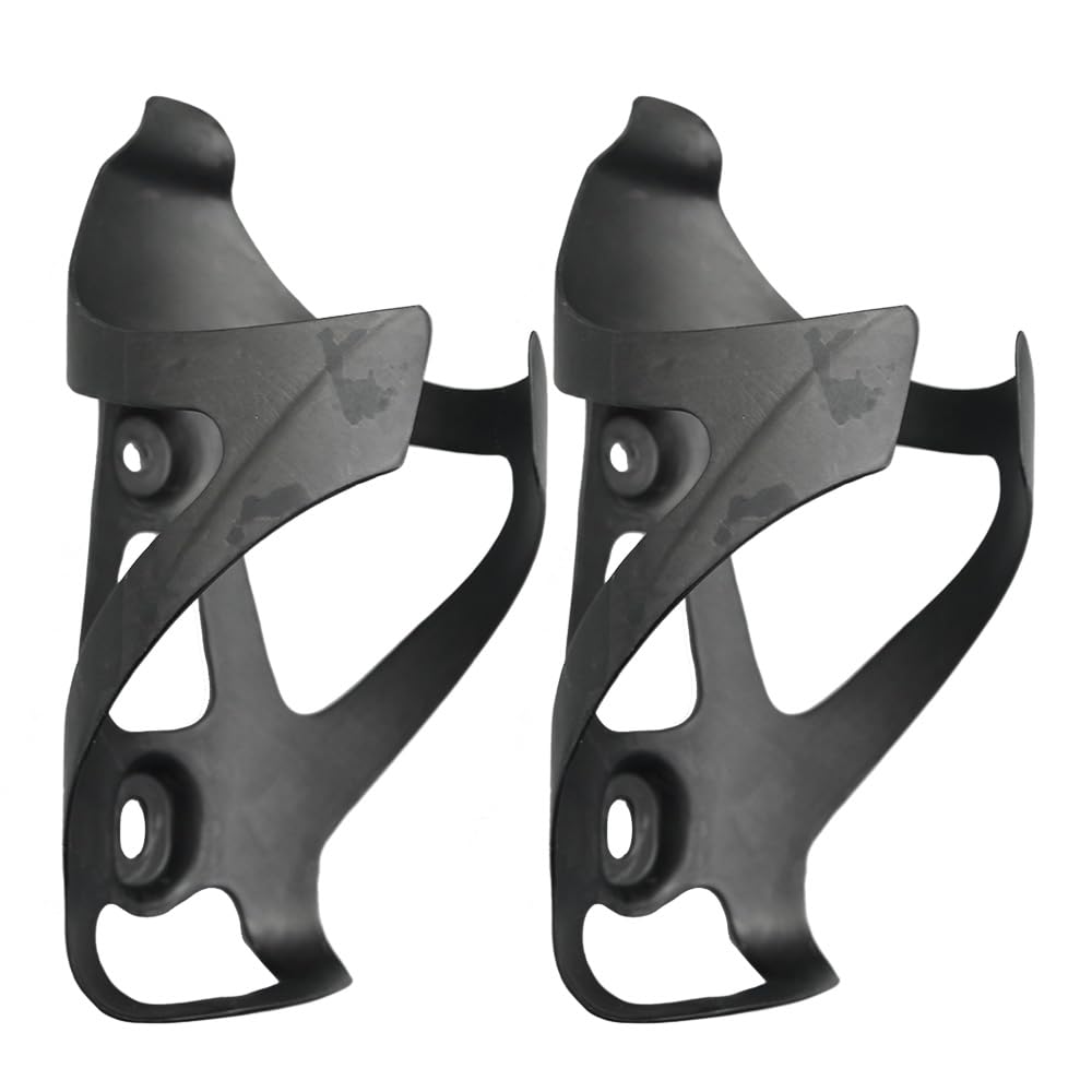 Portabidones Bicicleta MTB Portabotellas de Fibra Carbono for Bicicleta, portabotellas for montaña y Carretera, Equipamiento for Ciclismo(2PCS Gloss UD)