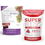 HumanN SuperGrapes & SuperBeets Heart Chews