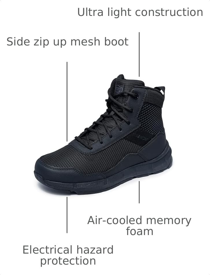 Image of Skechers Men's Terradraft 6 Inch Tactical Zip Up