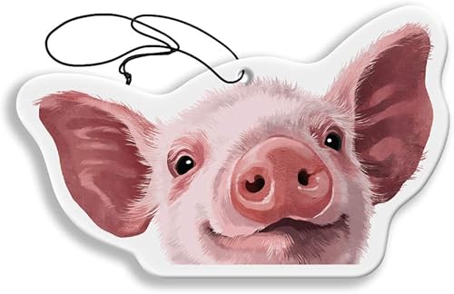 WIRESTER Ambientador colgante para automóvil hogar baño oficina adornos decorativos bulldog inglés