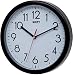 Unity Hastings - Reloj de Pared Moderno (22 x 22 x 5 cm), Color Negro