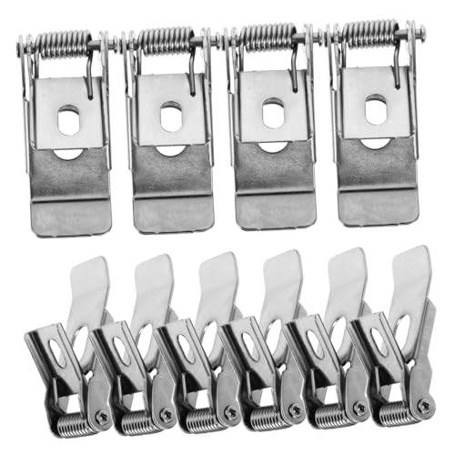 WOONEKY 10pcs Spring Clamp Lighting Accessories for Lights Ceiling Led Light Fixture Tube