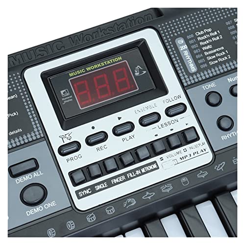Clavier Piano 61 Touches Clavier De Clavier Multifonctionnel Numérique Eletronic Organ avec Microphone pour Débutant… - Les Beatles, Paul McCartney, John Lennon, RIngo Starr, George Harrison Clavier Piano 61 Touches Clavier De Clavier Multifonctionnel Numérique Eletronic Organ avec Microphone pour Débutant… – Image 6