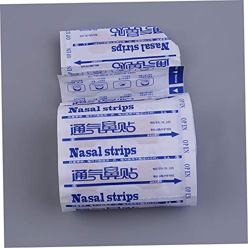 gfjfghfjfh 50pcs Gran respiración Tiras nasales Manera Correcta para Dejar de roncar Tiras Que roncan Más fácil Respirar Dormir Cuidado de la Salud Humana