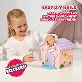 Little Live Pets Pink & Purple Home - My Puppy's Home Minis pluszowa zabawka i zestaw do zabawy dla hodowli - niespodzianka objawienie!