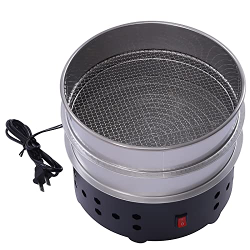 1.3Lb Coffee Bean Cooler, Stainless Steel Coffee Bean Cooler, Electric Coffee Beans Cooling Machine, Coffee Bean Roaster Chaff For Home Coffee Use (Black) #TOP5