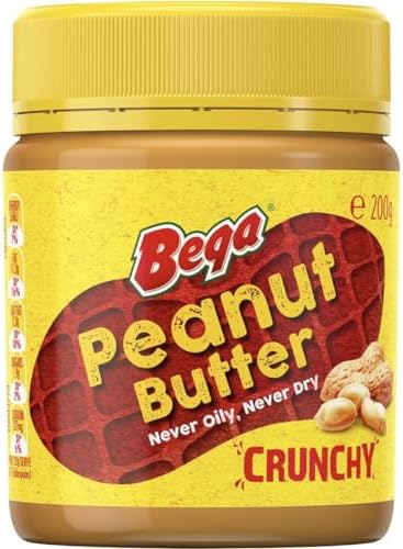 Bega Peanut Butter Crunchy 200gm
