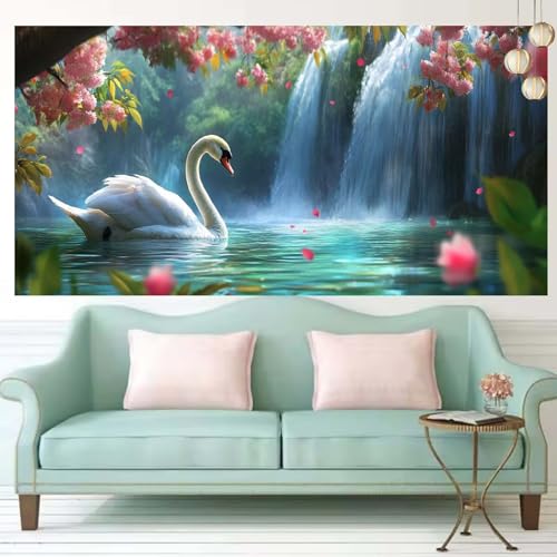 Kit complet tableau perle diamant grand format pour combler les grands espaces