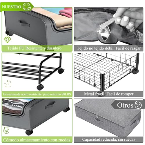 Reviews de Almacenaje de cama los más recomendados. 27 Imagen adicional