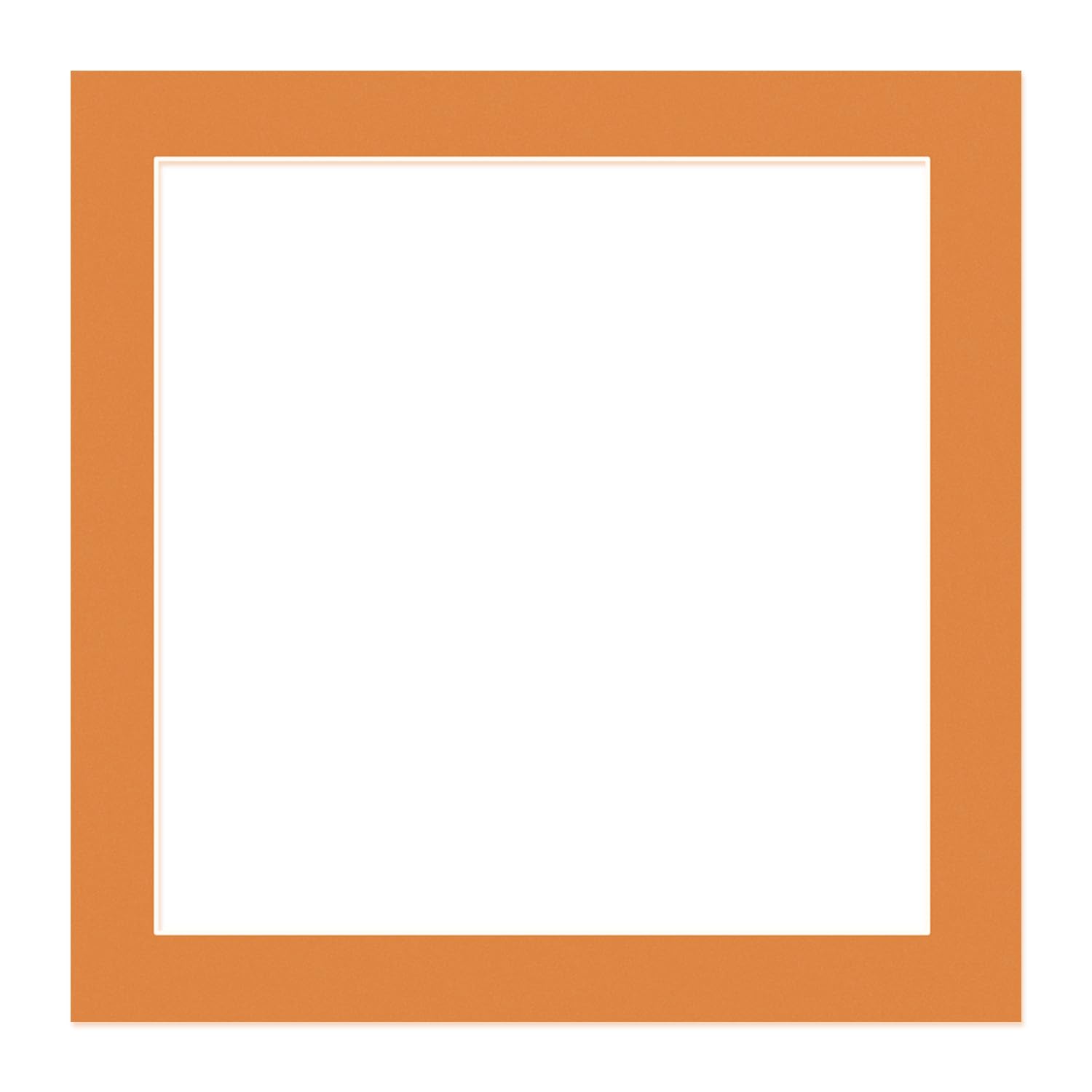 Alison Kingsgate 50x50cm Burnt Orange Picture Mount for 40x40cm Aperture — image 1