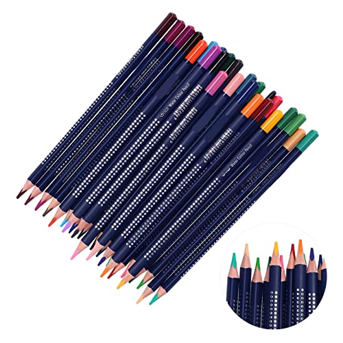 Lápices de acuarela de madera duraderos que evitan roturas al pintar 6