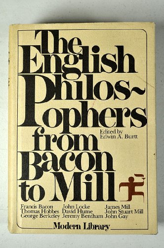 The English Philosophers from Bacon to Mill B001F99NM6 Book Cover