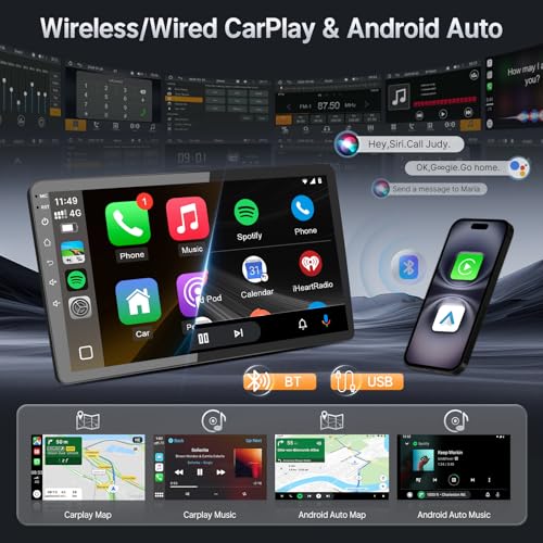 Radio para Toyota Corolla 2009-2013 con pantalla táctil 9" miniatura 3