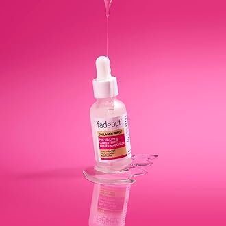 Fade Out Collagen Boost Concentrated Brightening Serum - Pro-Collagen Peptides & Niacinamide for Firm, Radiant Skin - 30ml