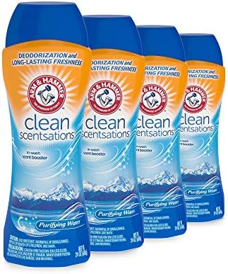 Arm & Hammer in-wash Scent Booster, Purifying Waters, 4 Count