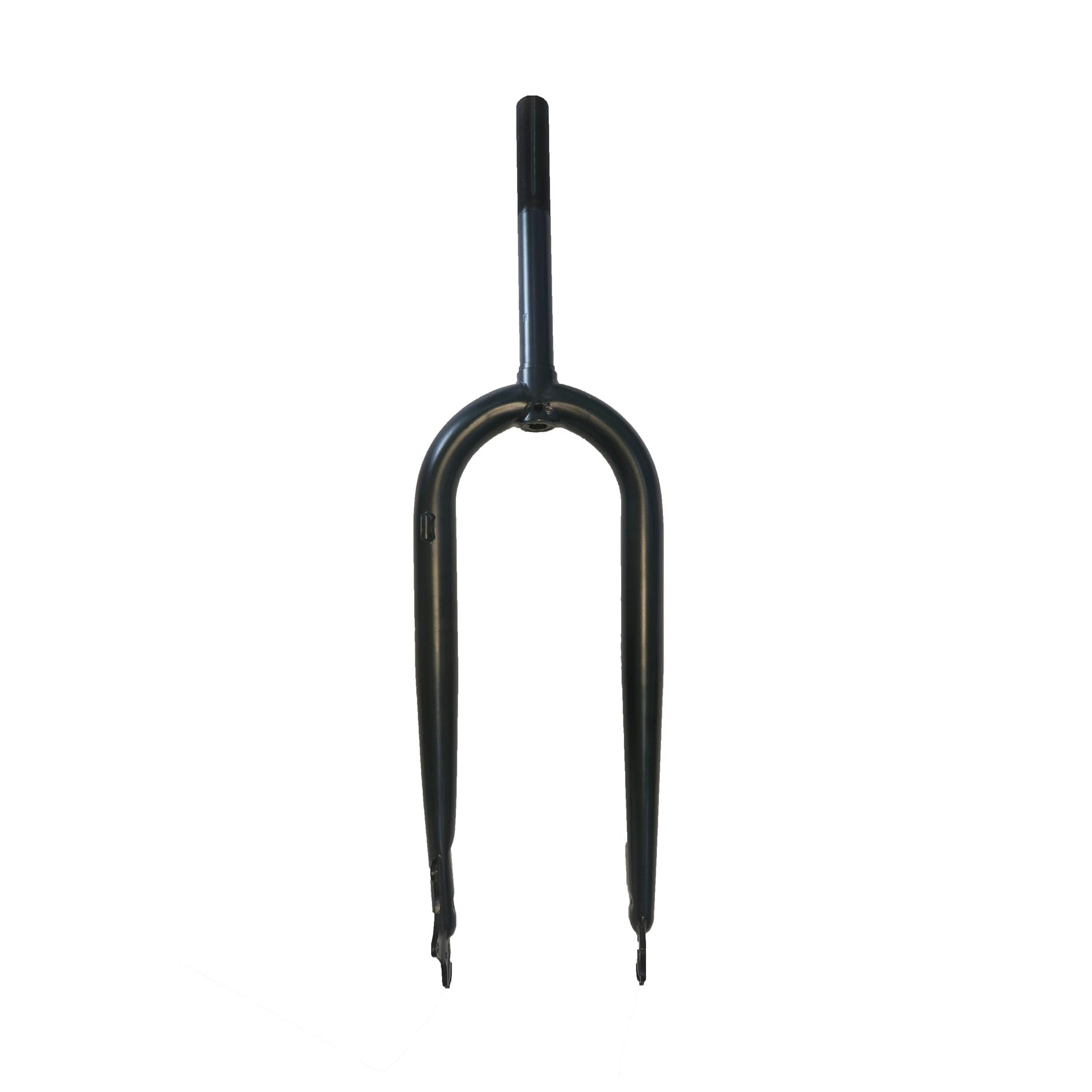 CDHPOWER 26X4 Fat Tire Bike Fork Disc Brake Steerer 215mm, Steel Rigid Bike Fork 1" Threaded Bicycle Front Fork