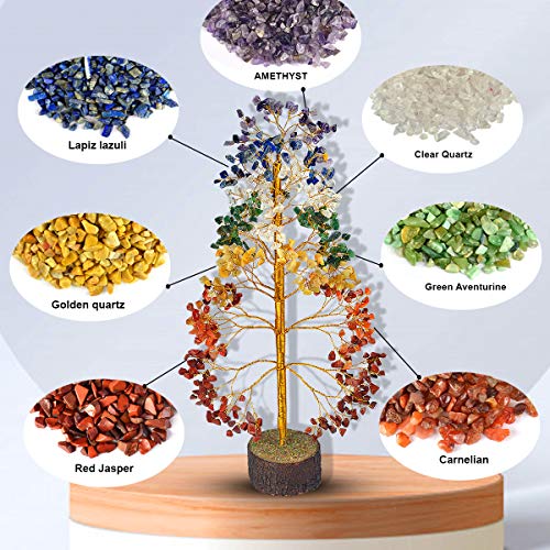 Arbre de chakra en perle de cristal Frienemy-025 pour la méditation