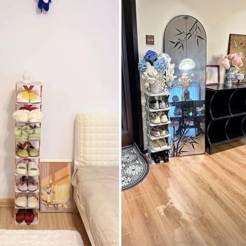 Étagère à chaussures pour gagner de l'espace dans le placard