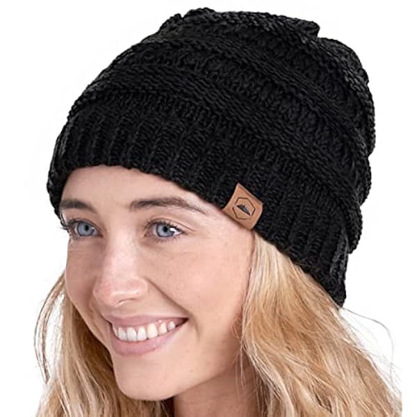 Tough Headwear Cable Knit Beanie - Dikke, zachte en warme Chunky Beanie Hoeden voor Dames & Heren - Serious Mutsen voor Serious Style