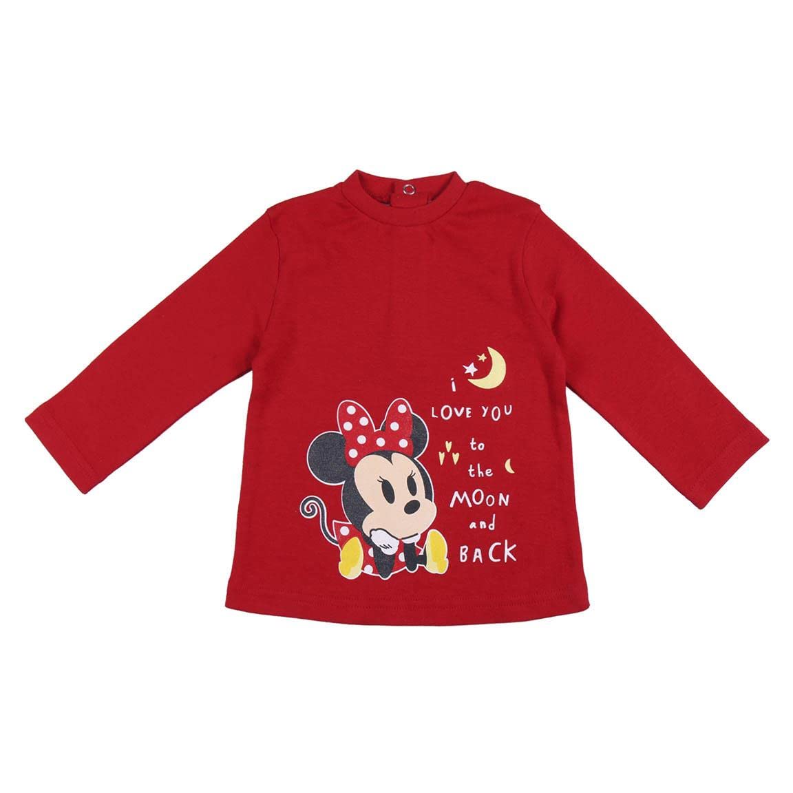 CERDÁ LIFE'S LITTLE MOMENTS - Pijama Bebe Niña de Minnie Mouse - Pijama de Invierno 100% Algodón - Licencia Oficial Disney