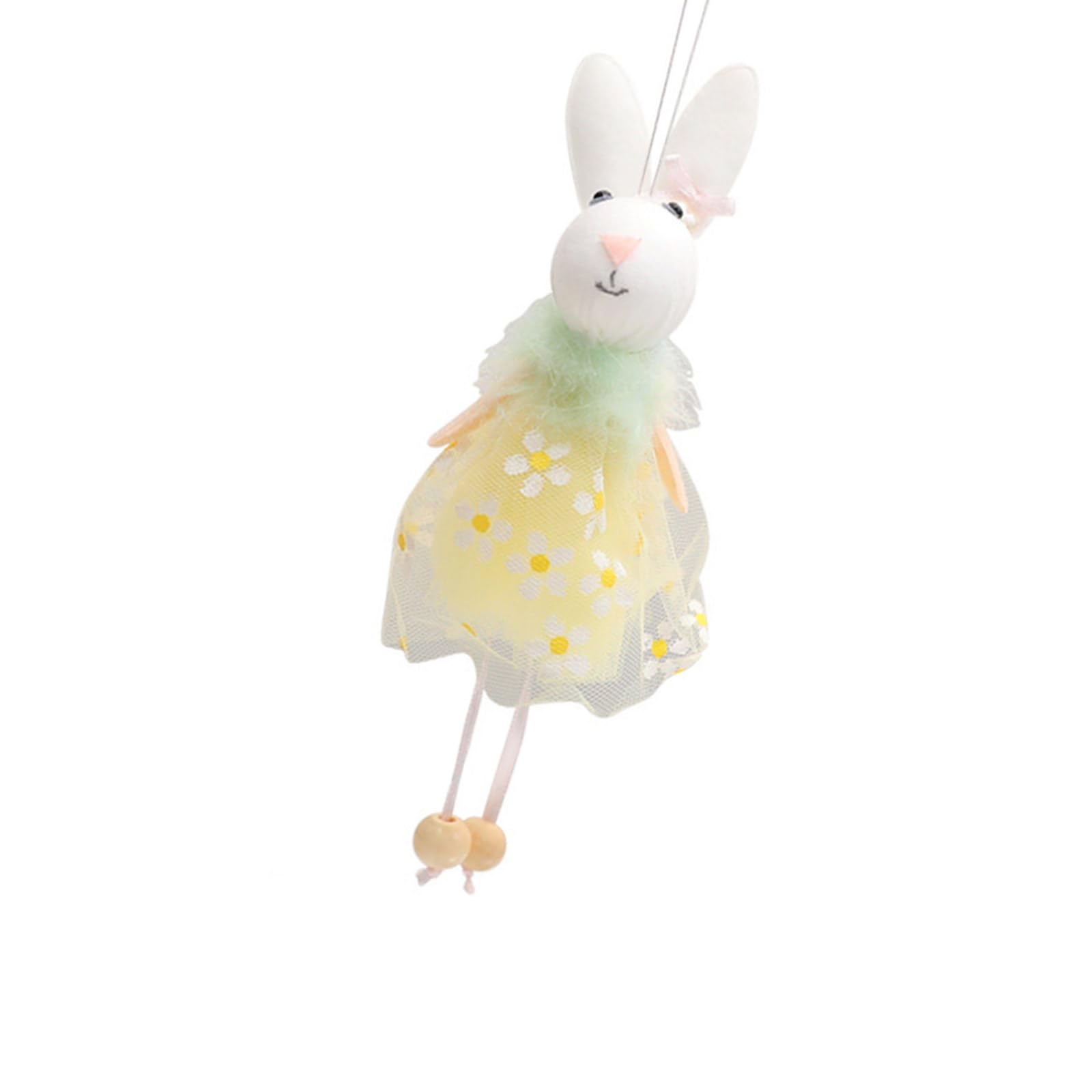 Hsioluted Holiday Animal Statue Figurine Hanging Pandent for Cheerful Home and Garden Spring Decoration Holiday Anmal Figurines