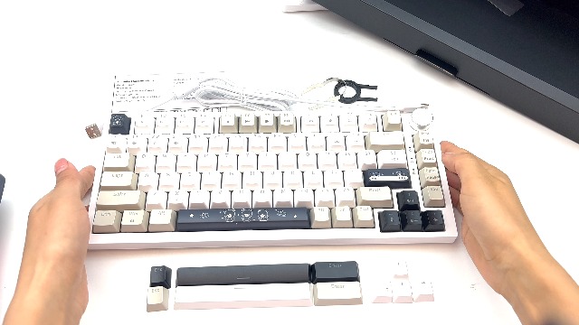 Amazon.com: Owpkeenthy 75 Percent Mechanical Keyboard, 82 Key