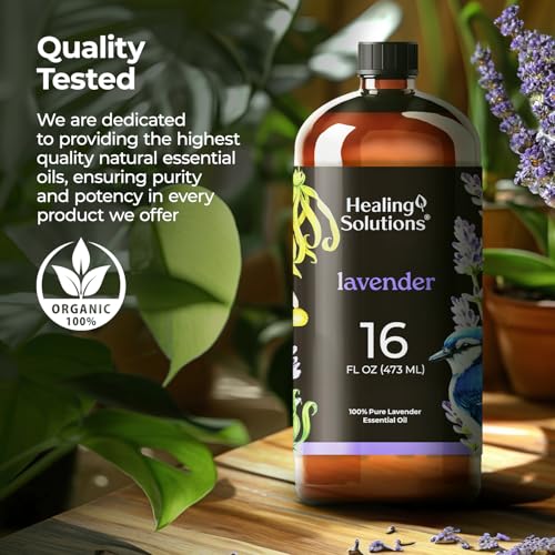 Aceite Esencial de Lavanda Healing Solutions 16 Fl Oz miniatura 4