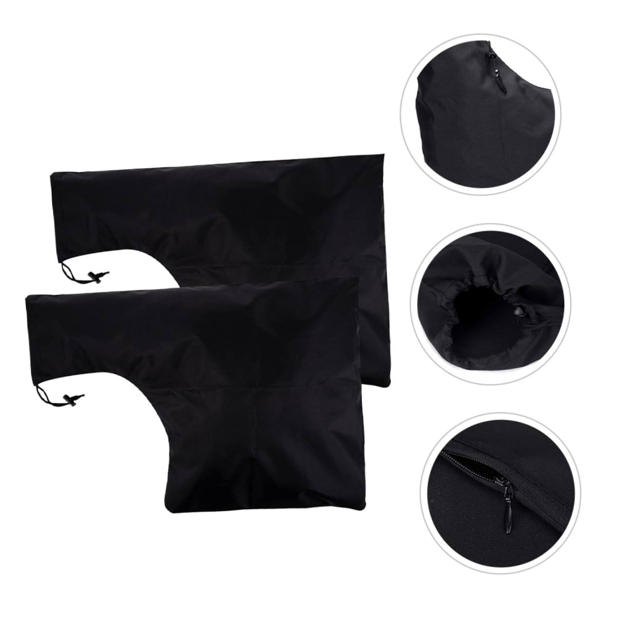 HANABASS 3 Series Bolsa De Repuesto para Soplador Bolsa De Recolección Oxford Adecuada para Jardín Y Exteriores Resistente Y Duradera 2 Piezas X 3