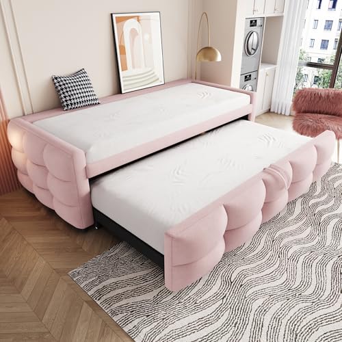 Yrxin Cama tapizada Sofá cama extensible