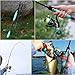 ZzleoyuUUs-12 Fishing Rod 1.8/2.1m 4 Section Fishing Rod Ultralight Weight Carbon Pole Max Drag 8KG Ocean/Freshwater Surf Fishing Rod(2.1 m)