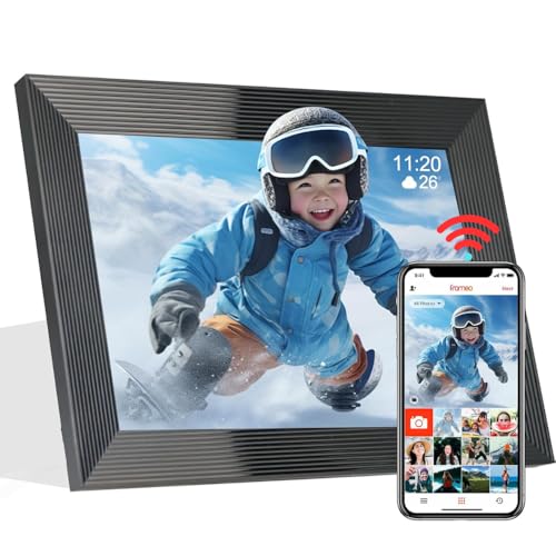 Frameo 10.1 Inch Digital Picture Frames Smart WiFi Digital Photo ...