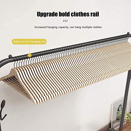Stable et durable portemanteau noir pour petits espaces