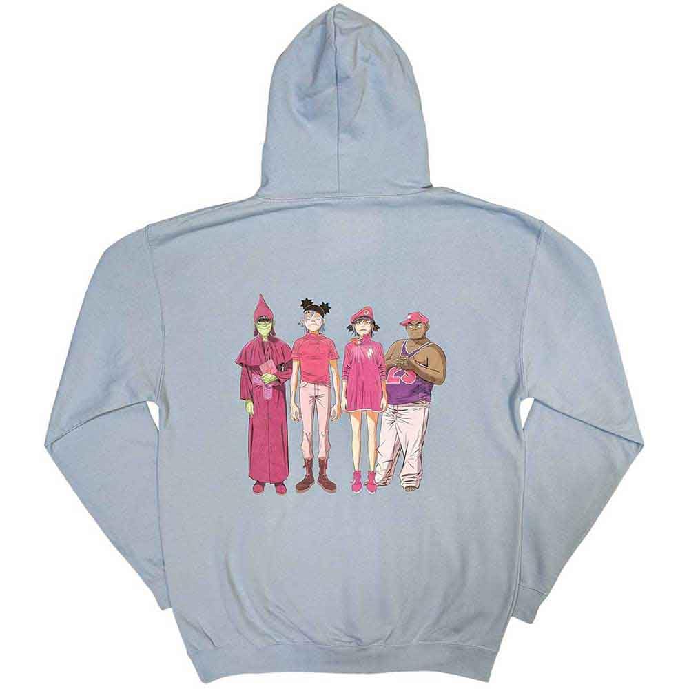 Rock Off officially licensed products Gorillaz Cracker Island Pullover Hoodie S Blue