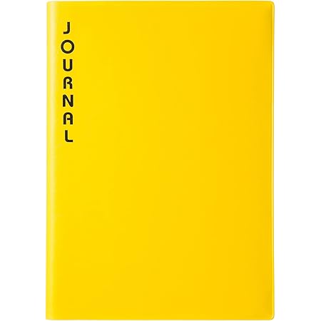 Amazon ラコニック 手帳 2022年 B6 ウィークリー Journal イエロー Lks53 190ye 2021年 9月始まり 文房具 オフィス用品 文房具 オフィス用品