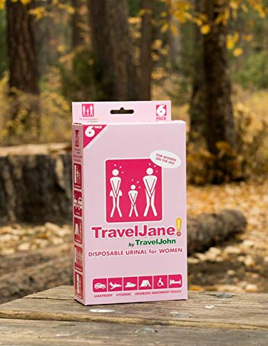 Traveljane Disposable Urinal (Tj1R) - 6 Pack #TOP1