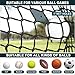 Golf Netting 10X7Ft Golf Practice Net, Sport Practice Barrier Net, Heavy Duty Nylon Sport Netting Golf Hitting Net for Baseball, Hockey, Soccer, Tennis DIY Ball Net for Backyard, Garage