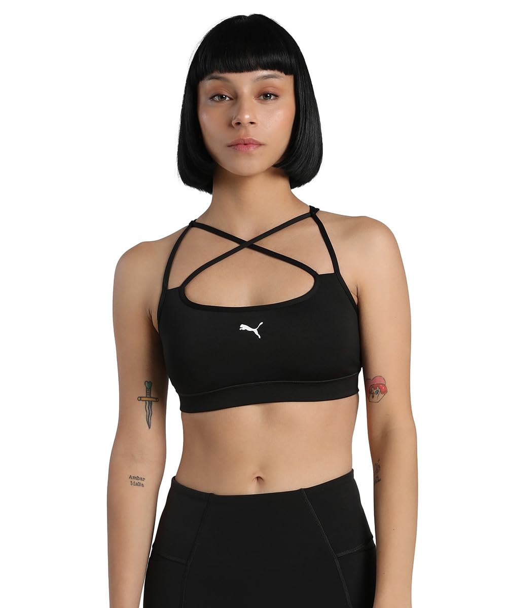puma Women's Polyester Wired Classic Sports Bra-picture-23