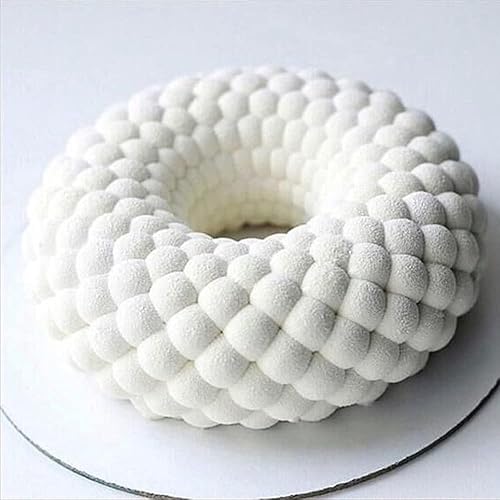 Miniatura 8 de Múltiples guirnaldas espiral pastel molde de silicona fiesta postre decoración herramientas mousse hornear molde cocina pastelería