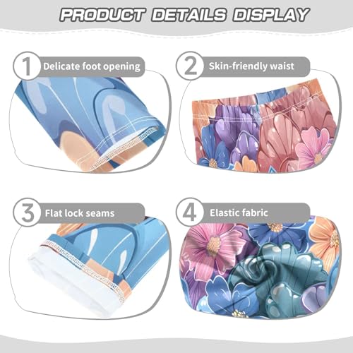 Toddler Girls Leggings Printed Yoga Pants Leggings Fantasy Mermaid Scale for Kids3