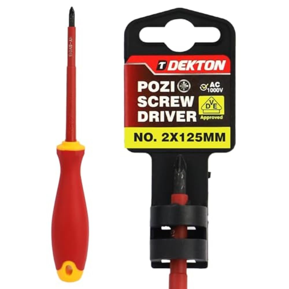 Dekton Pozi Vde Screwdriver Pz2X125mmDtv40032 from B&Q