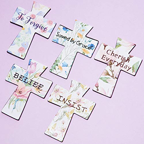 36 Pieces Magnetic Bookmarks Floral Magnet Page Marker Colorful Magnetic Bookmark Cute Magnet With Inspiration Sayings For Students Office Church Supplies, 12 Designs #TOP3