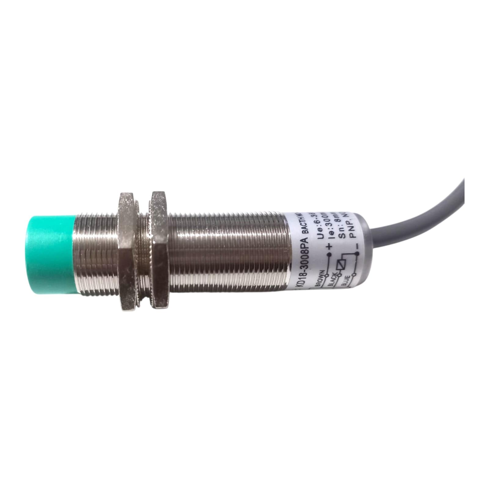 スクーデリア　PK8 18MM PNP NO | Inductive Proximity Sensor | KD18-3008PA | Metal