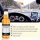 Ölfilmentferner für Glas,Ölfilm-Entferner für Glas,Autoglas-Ölfilm-Entferner,Autofenster-Ölfilm-Reiniger und Glaspolierer, Auto Windschutzscheiben Glasreiniger Kit