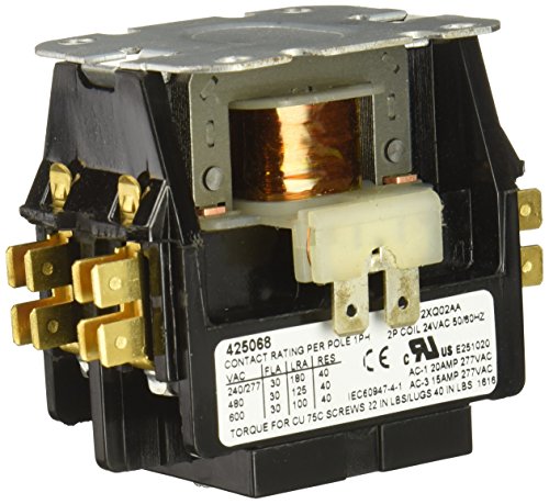 Protech 425068 30 Amp 2-Pole Contactor with 24V Coil