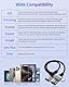 USB C Splitter USBC Doppel Stecker (2 in 1) 60W Fast Charging Adapter Splitter Kabel, Type C Stecker auf 2 USB-C Buchsen Kabel Doppel TypC, for iPhone15/Samsung Galaxy/Google and Other Typ C Devices