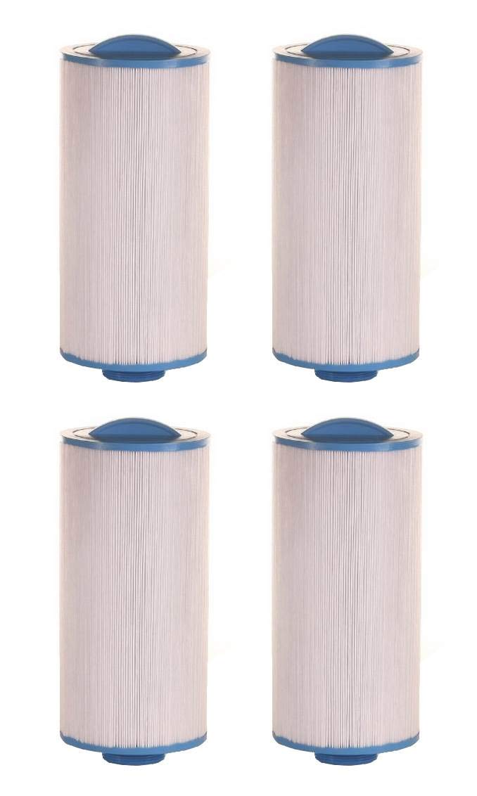 Unicel 5CH-402 40 Square Foot Media Replacement Hot Tub Spa Filter Cartridge with 204 Pleats (4 Pack)